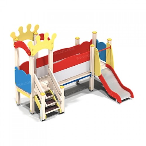 Детский игровой комплекс "мини королевство" для детей от 3 до 7 лет	