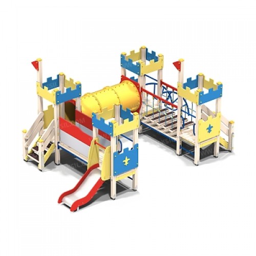 Детский игровой комплекс "Крепость" для детей от 3  до 7 лет	