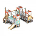 Детский игровой комплекс «Золотая рыбка» для детей от 4  до 7 лет	