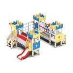Детский игровой комплекс "Крепость" для детей от 4  до 7 лет	