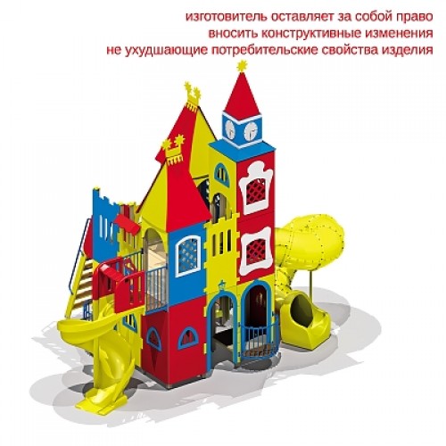 Детский игровой комплекс "Замок принцессы" для детей от 6 до 12 лет	