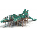 Детский игровой комплекс «Военный самолёт»
