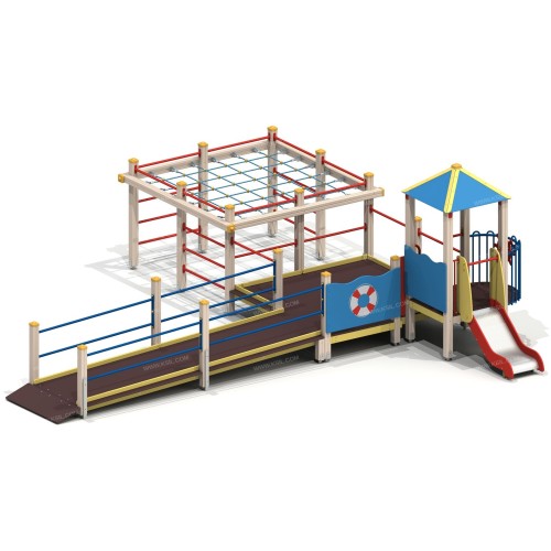 Детский игровой комплекс Детский игровой комплекс для детей с ограниченными возможностями