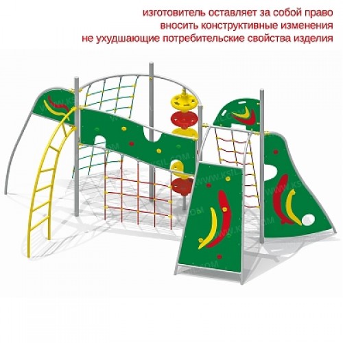 Детский спортивный комплекс "КАСКАД" для детей от 6 до 12 лет	