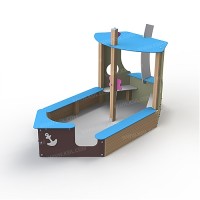 Песочница "Кораблик" для детей от 1 года  и старше	